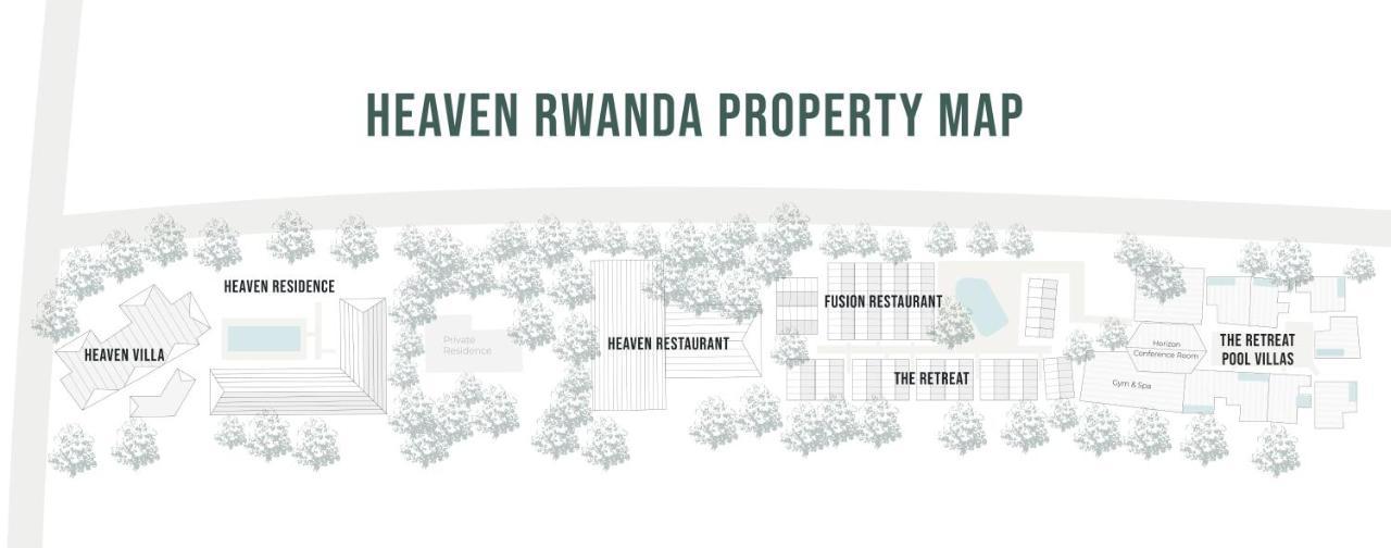 קיגאלי Heaven Restaurant & Boutique Hotel מראה חיצוני תמונה