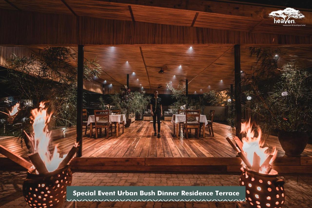 קיגאלי Heaven Restaurant & Boutique Hotel מראה חיצוני תמונה